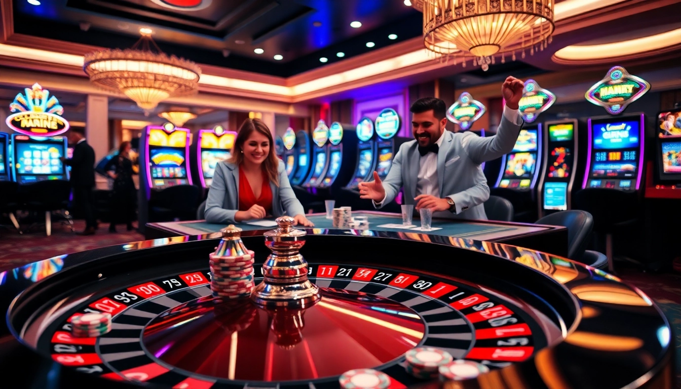 Vivez le luxe du meilleur casino crypto avec la roulette, les cartes et des joueurs qui font la fête.