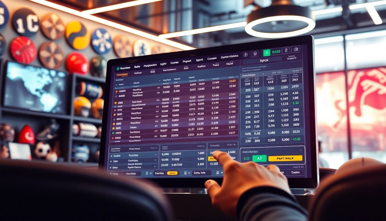 Découvrez le meilleur site de paris sportifs avec une interface moderne et engageante.